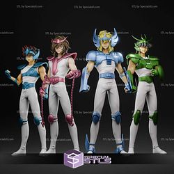 Cygnus Hyoga Manga Version STL Files