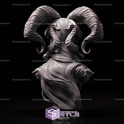 Deadly White Bust STL Files