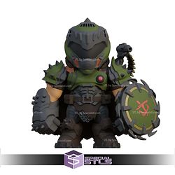 Doom The Dark Ages Slayer Chibi STL Files