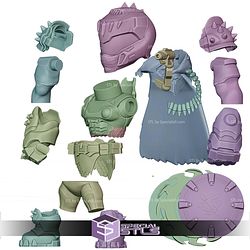 Doom The Dark Ages Slayer Chibi STL Files