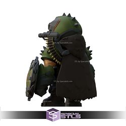Doom The Dark Ages Slayer Chibi STL Files