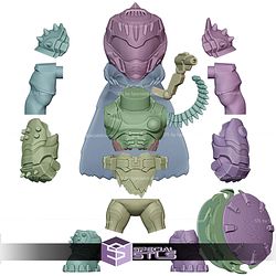 Doom The Dark Ages Slayer Chibi STL Files