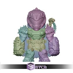 Doom The Dark Ages Slayer Chibi STL Files