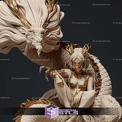 Fulong Dragon Girl STL Files