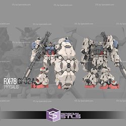 GP02 Physalis Gundam Digital STL Files