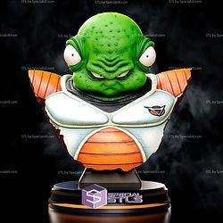 Guldo Psychic Warrior Bust STL Files