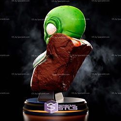 Guldo Psychic Warrior Bust STL Files