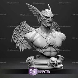 Hawkman Mace Bust STL Files