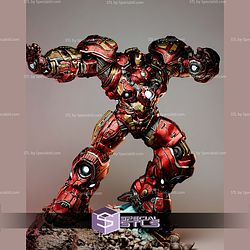 Hulkbuster Battle Pose STL Files