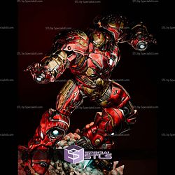 Hulkbuster Battle Pose STL Files