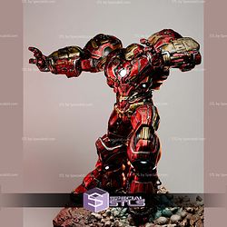 Hulkbuster Battle Pose STL Files
