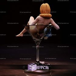 Invisible Woman Cocktail NSFW STL Files