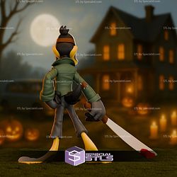 Jason Daffy Duck Life Size STL Files