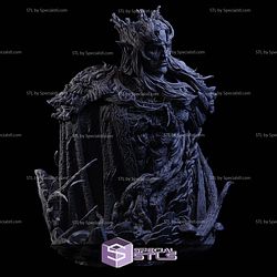 King Daerak Bust Digital STL Files
