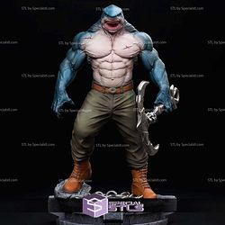 King Shark Musemum Pose STL Files