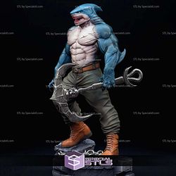 King Shark Musemum Pose STL Files