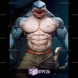 King Shark Musemum Pose STL Files