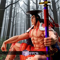 Kozuki Oden Sitting Pose STL Files