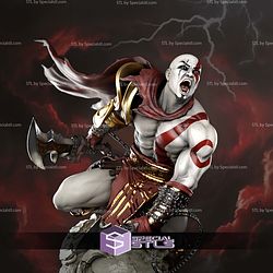 Kratos son of Zeus STL Files