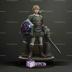 Link Stand on Base 129mm STL Files
