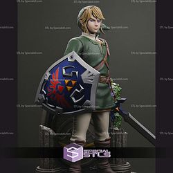 Link Stand on Base 129mm STL Files