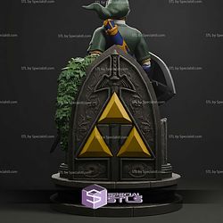 Link Stand on Base 129mm STL Files