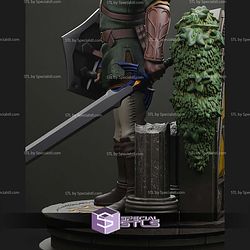 Link Stand on Base 129mm STL Files