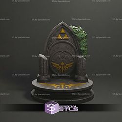 Link Stand on Base 129mm STL Files