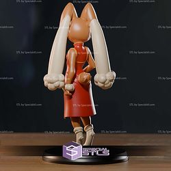 Lopunny Furry Chinese Dress STL Files