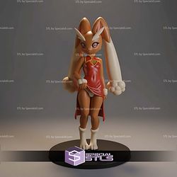 Lopunny Furry Chinese Dress STL Files