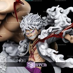 Luffy Gear 5 380mm STL Files