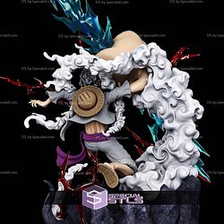 Luffy Gear 5 380mm STL Files