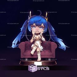 Luno The Starlit Tearbringer Chibi STL Files