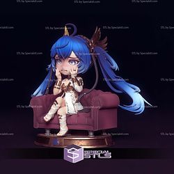 Luno The Starlit Tearbringer Chibi STL Files