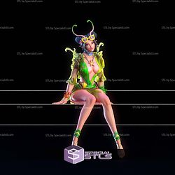 Mantis Summer Skin Marvel Rivals V2 STL Files