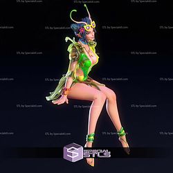 Mantis Summer Skin Marvel Rivals V2 STL Files
