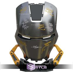 Mark 2 Test Faceplate Display STL Files