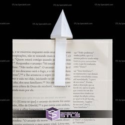 Super Basic STL Lora Crystal Bookend Bookmark