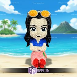 Super Basic STL Nico Robin Knitted