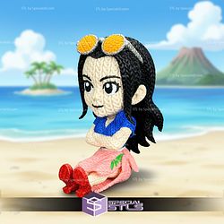 Super Basic STL Nico Robin Knitted