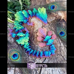 Super Basic STL Peacock Dragon