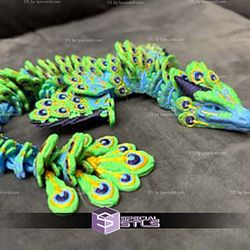 Super Basic STL Peacock Dragon