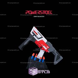 Super Basic STL PowerStock Dart Blaster