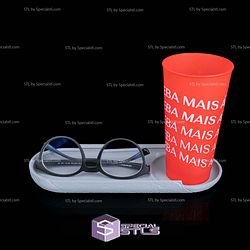 Super Basic STL Raw Concrete Desk Kit