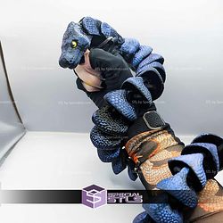 Super Basic STL Snake Finger and Shoulder Puppet