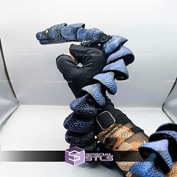 Super Basic STL Snake Finger and Shoulder Puppet