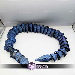 Super Basic STL Snake Finger and Shoulder Puppet