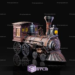 Super Basic STL Steam Locomotive
