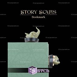 Super Basic STL Story Scales Bookmark