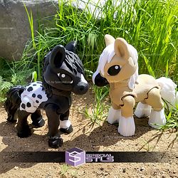 Super Basic STL Tiny Horse